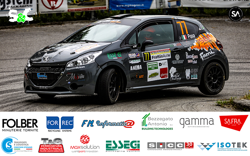 GIACOMO PASA ED ANDREA BRUGNARO AL 36° RALLY BELLUNESE