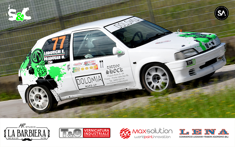 MATTIA PRADEGAN AL 36° RALLY BELLUNESE IN COPPIA CON SILVIA CLERICI