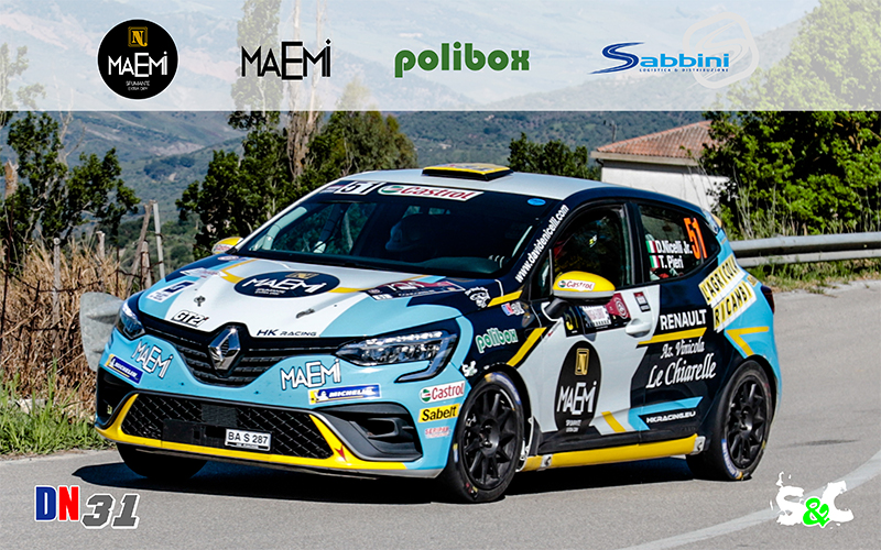 DAVIDE NICELLI JR E TIZIANO PIERI PER UN SOLO SECONDO E MEZZO VINCONO SIA R1 CHE IL TROFEO RENAULT ALLA TARGA FLORIO
