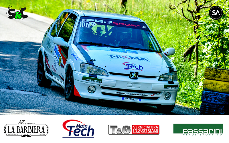BUONA LA PRIMA IN COPPIA PER PRADEGAN MATTIA E SILVIA CLERICI AL 36° RALLY BELLUNESE