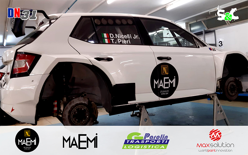 ESORDIO IN R5 PER DAVIDE NICELLI JR. AL RALLY DEL TARO NAZIONALE