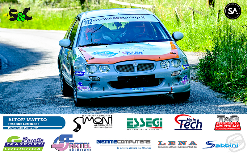 RUDI CAPPELLATI AL RALLY DELLA CARNIA 2021 IN COPPIA CON MATTEA MODENINI
