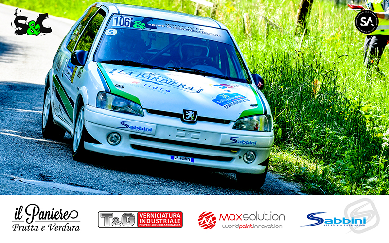 MANUELE MICHELETTO, NAVIGATO DA RICCARDO MELE, AL VIA DEL RALLY DELLA CARNIA 2021
