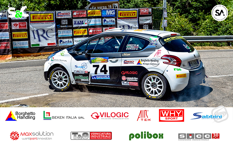 WILLIAMS ZANOTTO E CHIARA CORSO CONQUISTANO ALTRI PUNTI AL RALLY INTERNAZIONALE DEL CASENTINO
