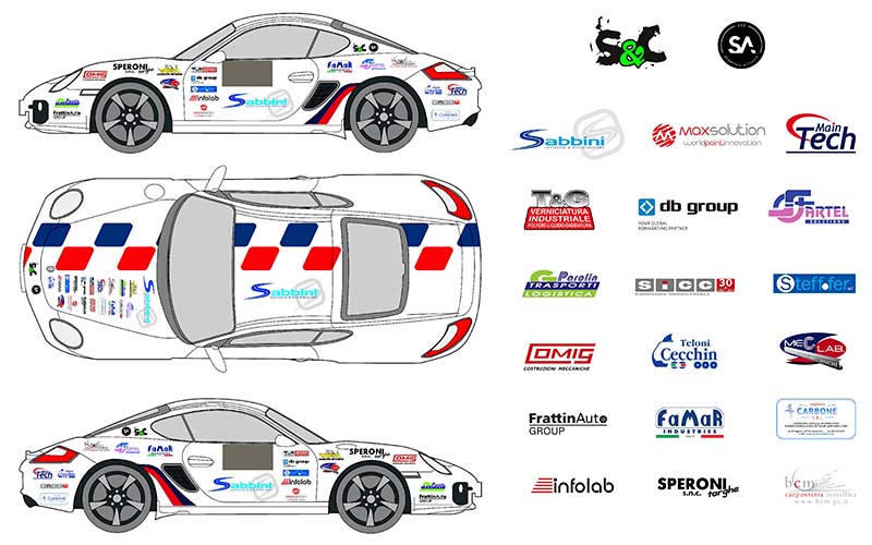 ANDREA BASSO ED ADRIANO BERNAZZANI AL GT NATIONAL CUP 2021