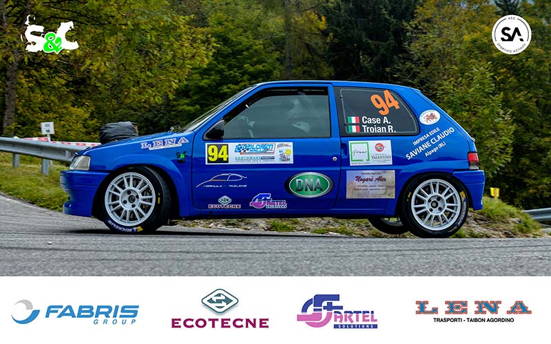 RITIRO AL 6° DOLOMITI RALLY PER ALESSIO CASE E ROBERTO TROIAN