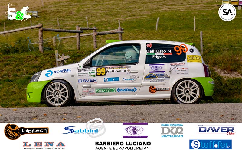 SECONDO POSTO DI CLASSE N3 AL 38° RALLY CITTÀ DI BASSANO PER NICOLA DALL’OSTO