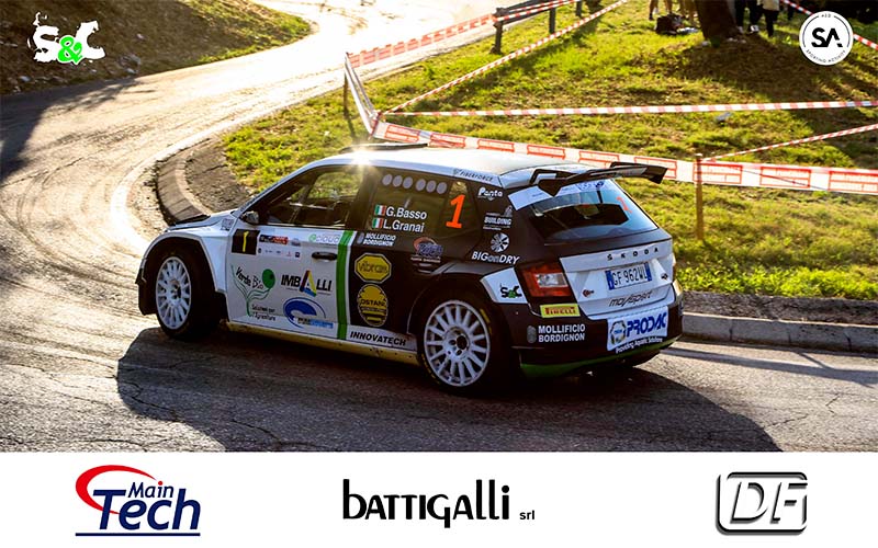 TORNA IL CAMPIONATO ITALIANO RALLY. GIANDOMENICO BASSO E LORENZO GRANAI AL VIA DEL 39° RALLY 2 VALLI