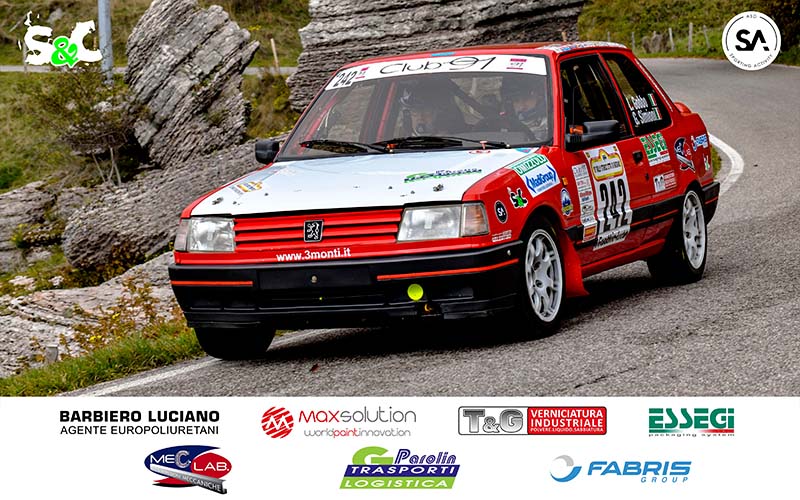 RITIRO PER LUCA GOBBO E GIORGIO SIMIONI AL 16° RALLY STORICO CITTÀ DI BASSANO