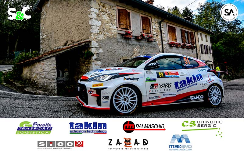 ANDREA REGINATO E MARCO CRESTANI PRONTI PER IL 38° RALLY CITTÀ DI BASSANO