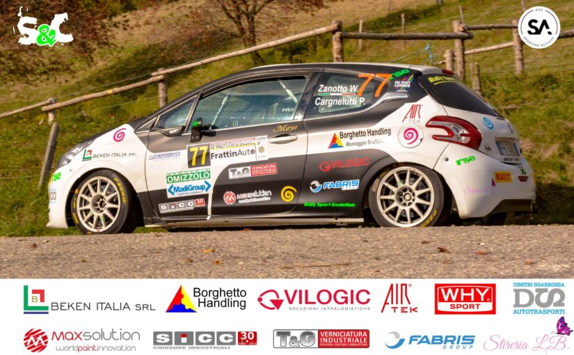 AL 38° RALLY CITTÀ DI BASSANO SI È CHIUSA LA STAGIONE 2021 DI WILLIAMS ZANOTTO