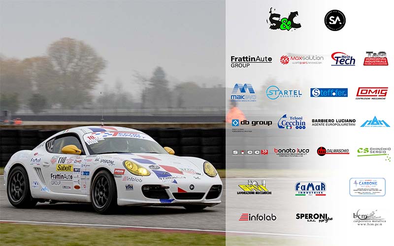 TERZA POSIZIONE ASSOLUTA PER ANDREA BASSO ED ADRIANO BERNAZZANI ALLA GT NATIONAL CUP A CERVESINA
