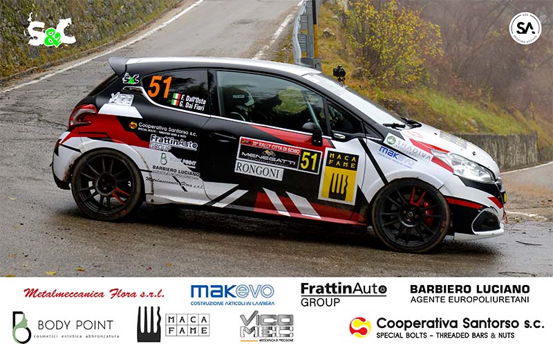 FILIPPO DALL’OSTO E GIULIA DAI FIORI – 30° RALLY CITTÀ DI SCHIO