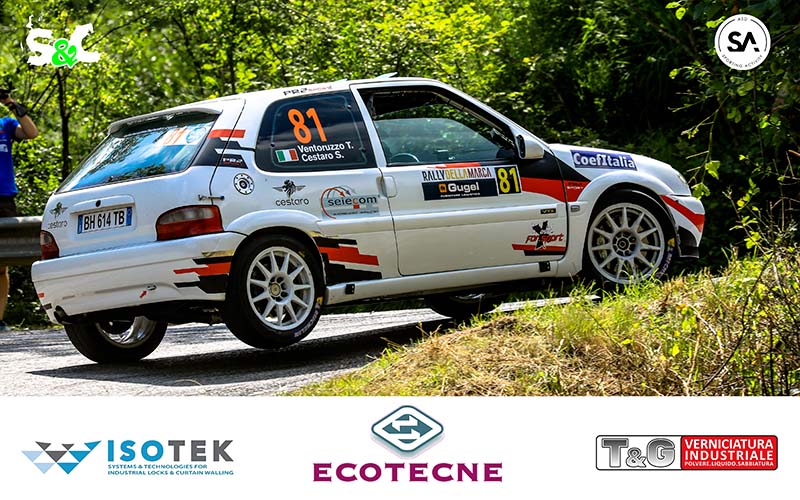 STEFANO CESTARO E THOMAS VENTORUZZO AL 18° RALLY COLLI TREVIGIANI
