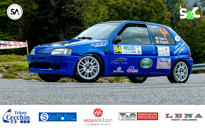 ALESSIO CASE E ALAIN SOMMACAL AL 35° RALLY PIANCAVALLO