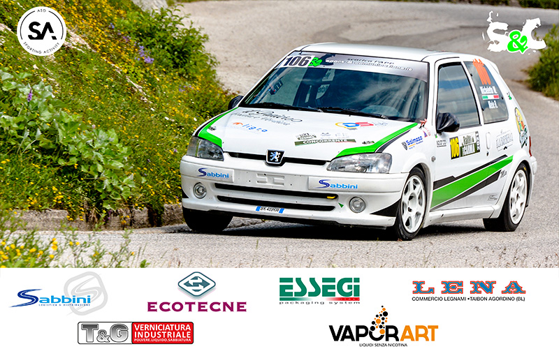 MANUELE MICHELETTO E RICCARDO MELE AL 35° RALLY PIANCAVALLO