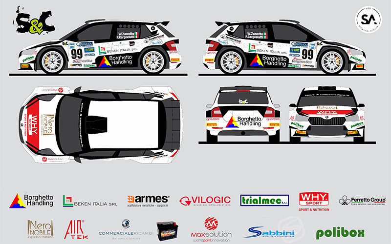 WILLIAMS ZANOTTO E PAOLO CARGNELUTTI AL RALLY INTERNAZIONALE DEL TARO