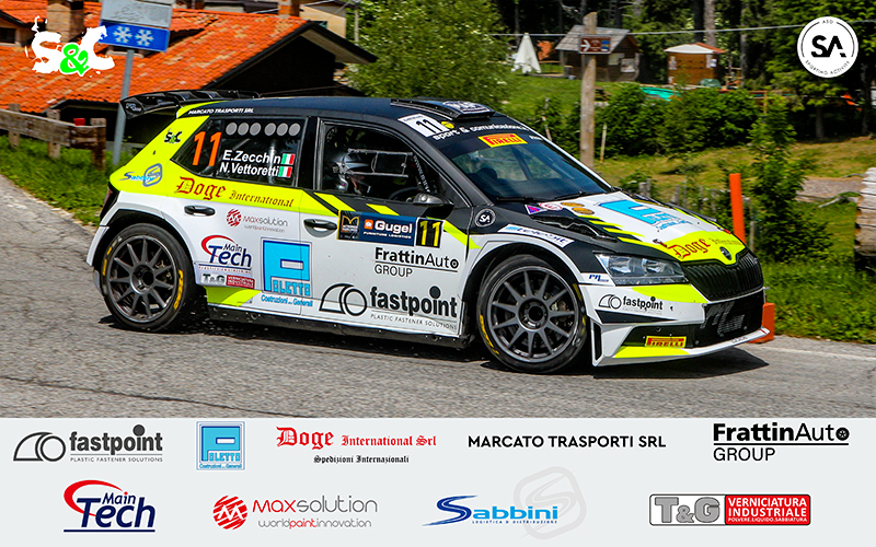 10° POSTO ASSOLUTO PER EMANUELE ZECCHIN AL 38° RALLY DELLA MARCA