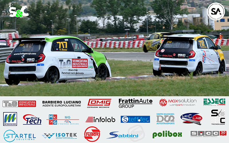 ANDREA BASSO, ANDREA SIMIONI E RINO MARCHESAN AL TERZO APPUNTAMENTO DELL’ ATCC SPRINT SERIES
