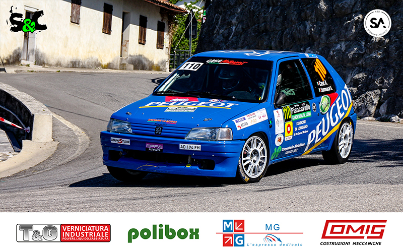 ALESSIO CASE E ROBERTO TROIAN AL VIA DELL’8° RALLY DELLA CARNIA