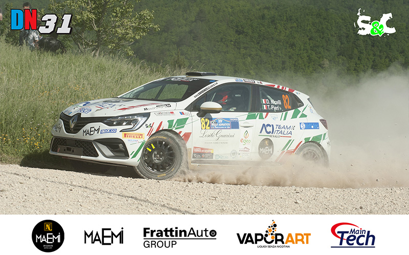 DAVIDE NICELLI JR. AL 50° RALLY DI SAN MARINO PER CONFERMARSI NEL TRICOLORE JUNIOR
