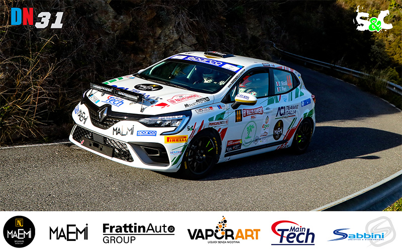 DAVIDE NICELLI JR. AL 10° RALLY ROMA CAPITALE IN CERCA DI UN ALTRO RISULTATO DI PRESTIGIO NEL TRICOLORE JUNIOR