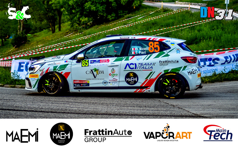DAVIDE NICELLI JR. CONQUISTA UN ARGENTO CHE VALE ORO NEL TRICOLORE JUNIOR AL 45° RALLY 1000 MIGLIA