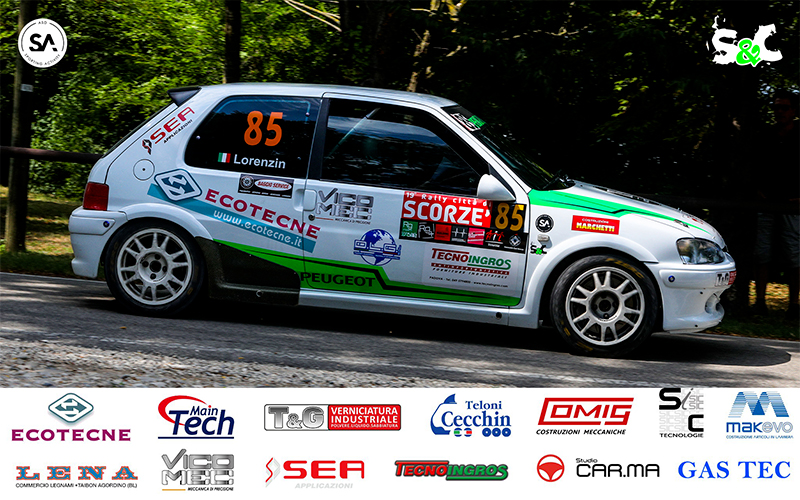 MATTIA GHION ED ANDREA BUDOIA AL 57° RALLY DEL FRIULI VENEZIA GIULIA