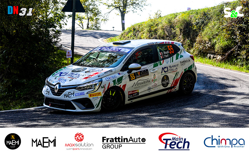 DAVIDE NICELLI JR. E TIZIANO PIERI VICE CAMPIONI ITALIANI JUNIOR AL 40° RALLY 2VALLI CON TANTA AMAREZZA